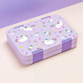 1100ml Cartoon Christmas Lunch Box with Leakproof Bento Container - Microwavable & Hermetic for Students