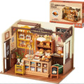 Miniature Dollhouse Kit Becka's Baking House - DIY Wooden Puzzle Decor Gift