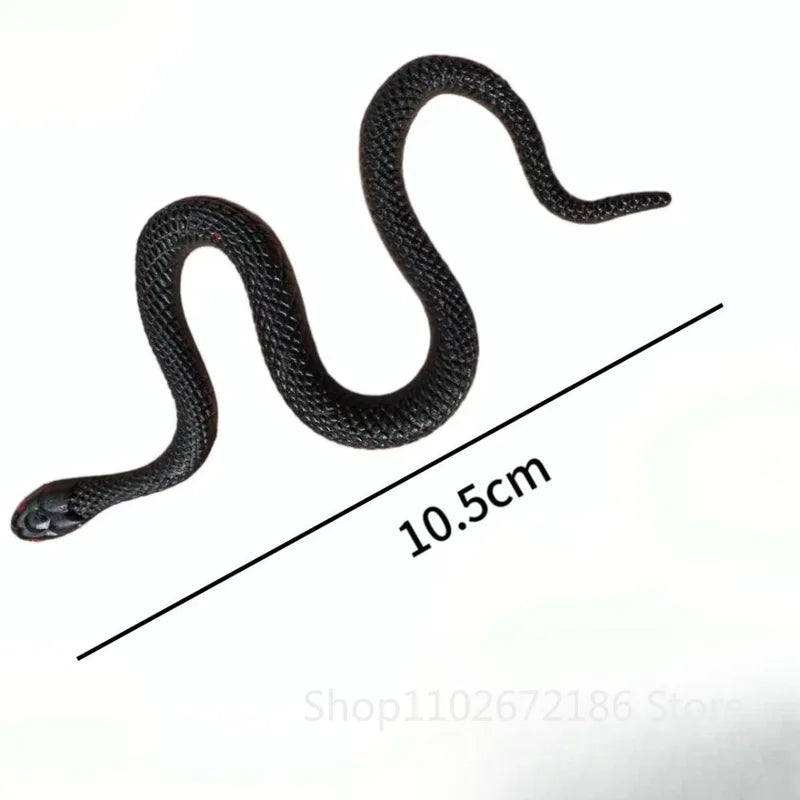 Fake Snake Party Decorations - 12-36 Soft Plastic Halloween Scare Props
