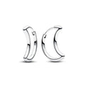 925 Silver Butterfly Heart Square Earrings for Women High-Quality Jewelry Gift