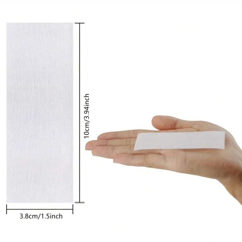 300PCS Painless Facial and Body Hair Removal Wax Strips - Bikini, Legs, Arms