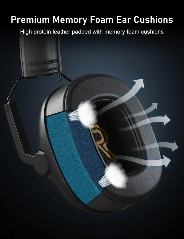 Gaming Headset with Surround Sound & Noise Cancelling Microphone - Lightweight Foldable