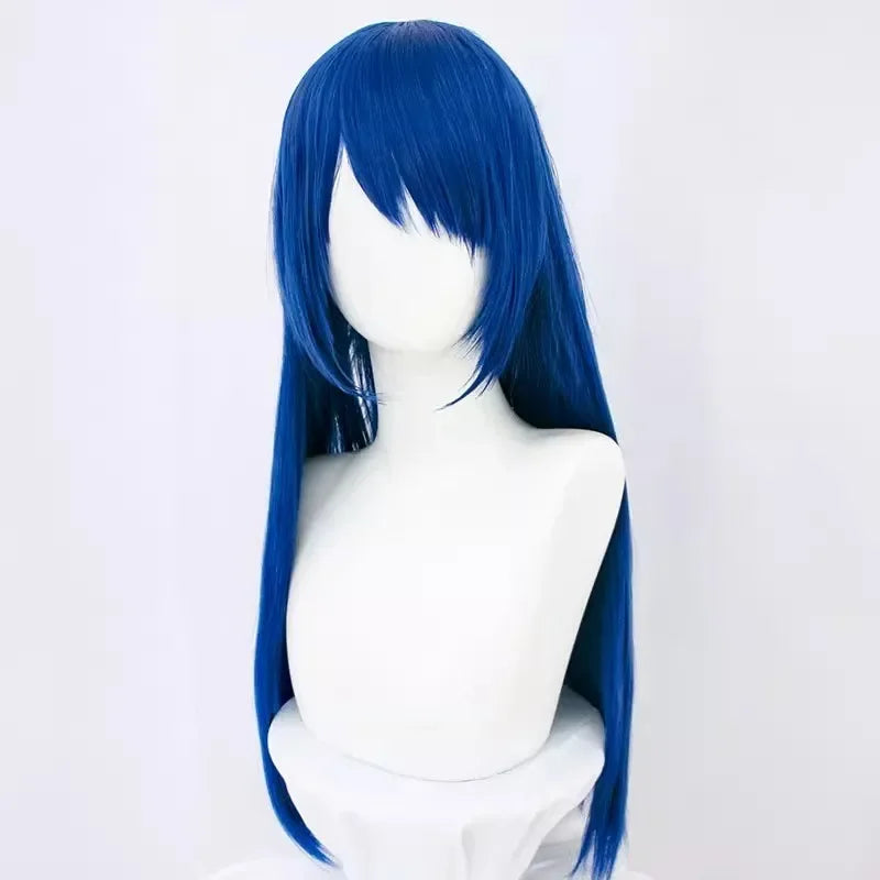 Blue Long Hair Cosplay Wig for Anime Costumes - Izumi Konata Style
