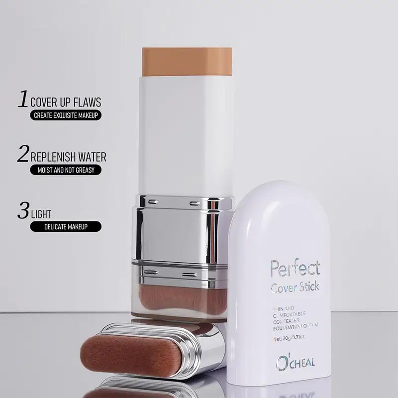 Concealer Foundation Stick - Natural Waterproof Lightweight Cover Up