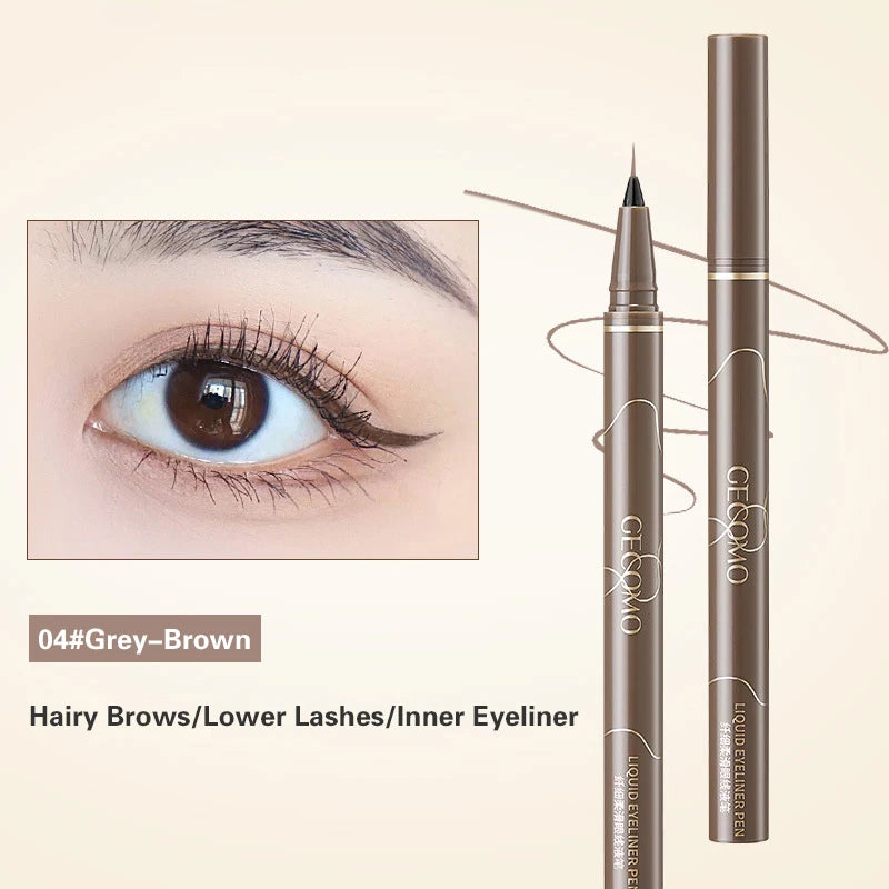 Waterproof Liquid Eyeliner Pen - Ultra-Thin, Long Lasting, Quick Dry, No Smudging