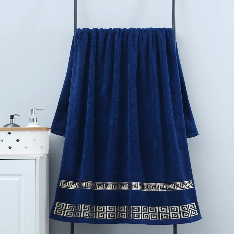 Luxury Cotton Bath Towels Set - Soft, Absorbent Hotel Quality Towels