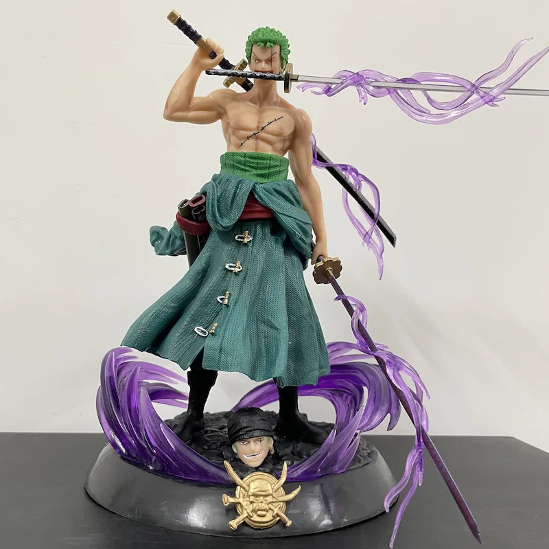 Anime Roronoa Dream Zoro Action Figure - Collectible Cartoon Toy Model