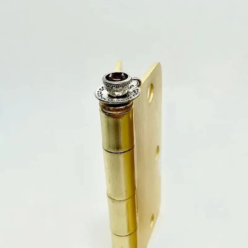 Decorative Door Hinge Heads Resin Topper - Creative Hinges for Home Decor