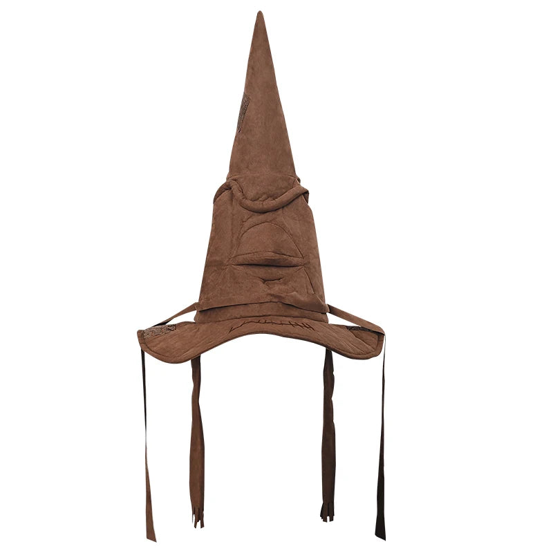 Halloween Witch Hat Cosplay Costume Accessory Tree Hat Wizard Hat