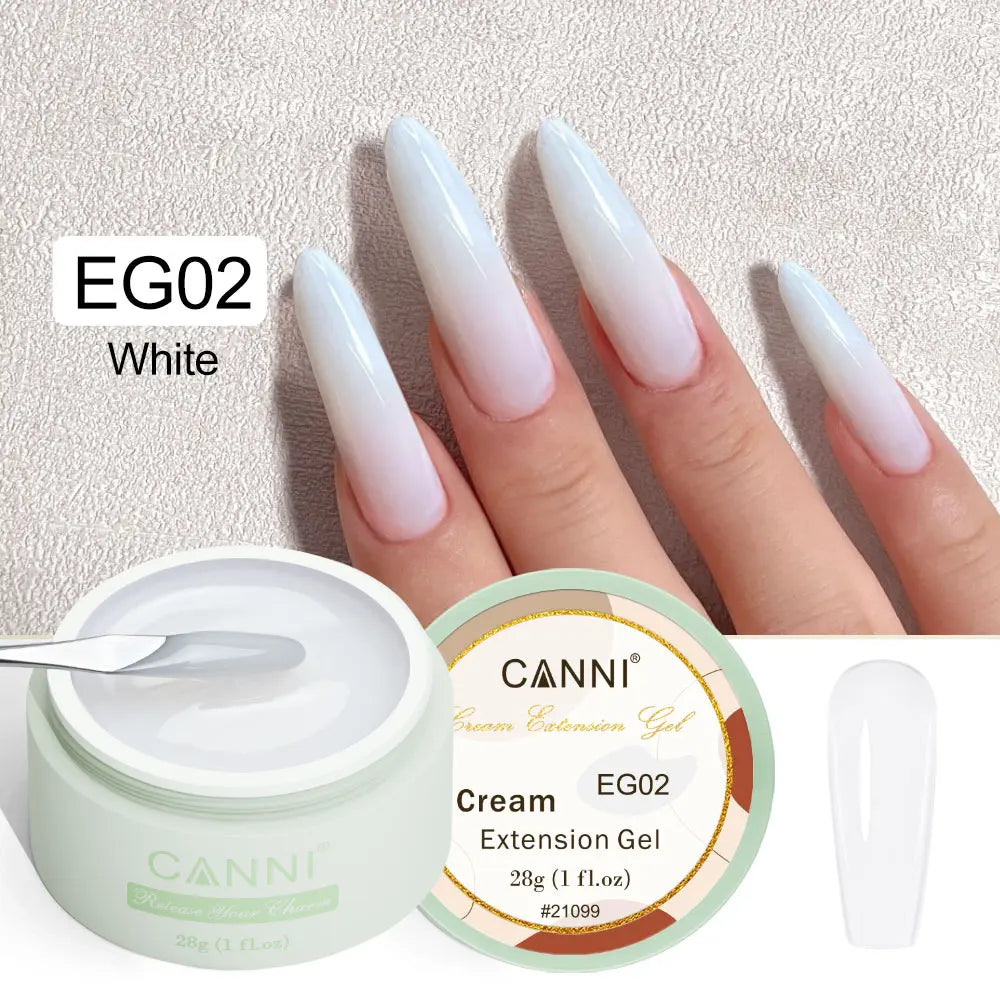 28g TPO Free Nail Extension Gel for French Nail Art DIY Manicure Tips