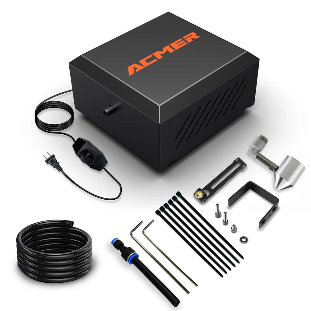 ACMER C4 Air Pump 30L/min Airflow Assist System for Laser Engraving Machines