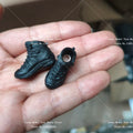 6-Inch Action Figure Outdoor Sport Shoes - Leather Sneakers for 1/12 Scale Soldiers