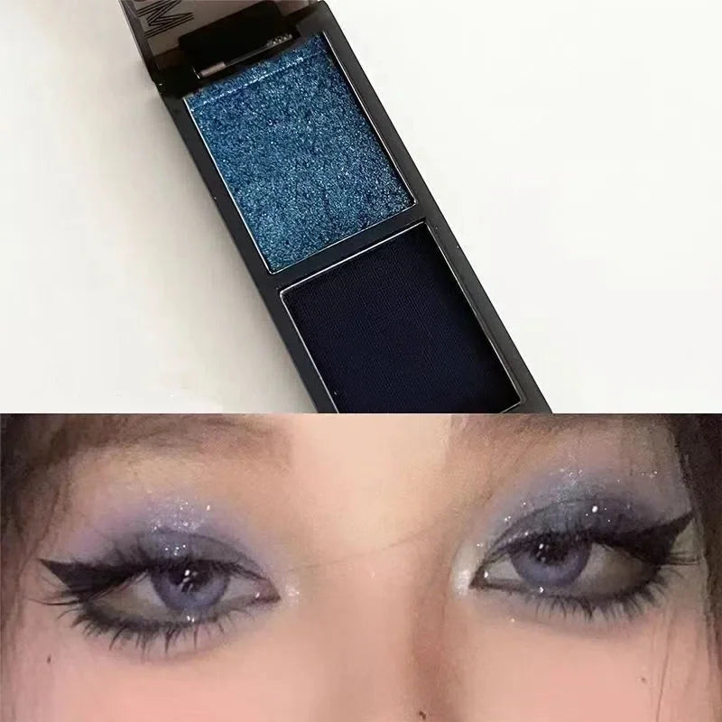 Colorful Eyeshadow Palette with Matte & Shiny Finishes for Creative Eye Makeup