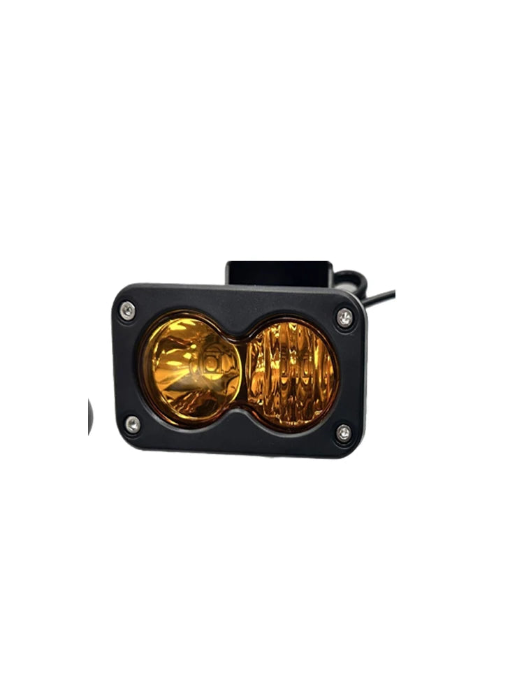 LED Headlight for Dirt Bike - 20W Waterproof Auxiliary Light for Motorcycle