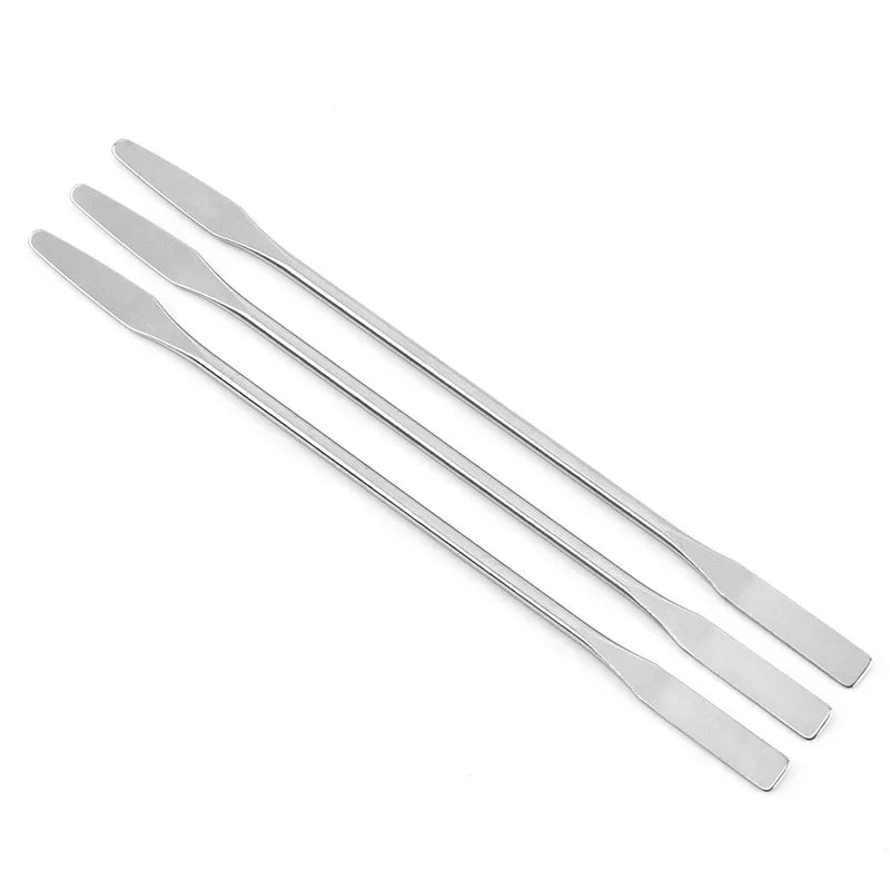 Stainless Steel Makeup Mixer Spatula Rod for Foundation and Eye Shadow