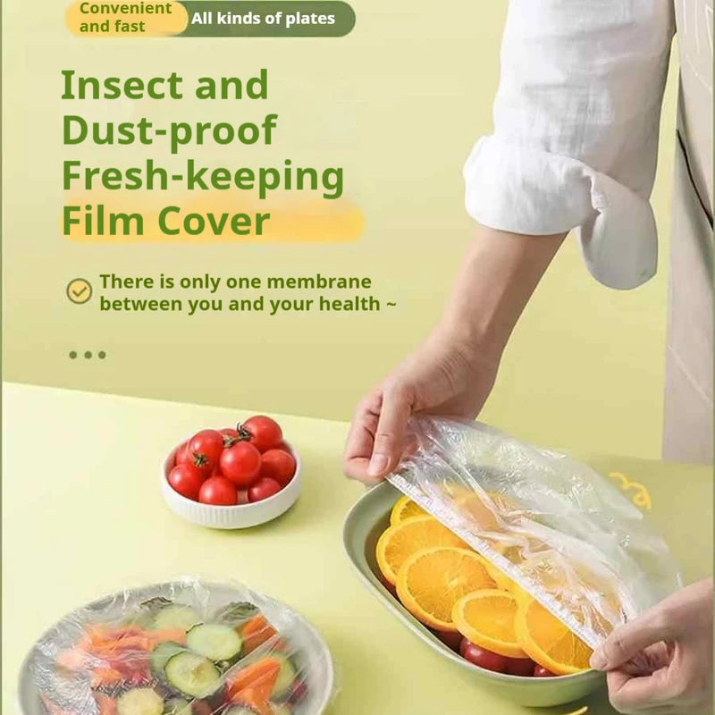 Disposable Food Covers Food Grade Cling Film Fruit & Vegetable Storage Bags