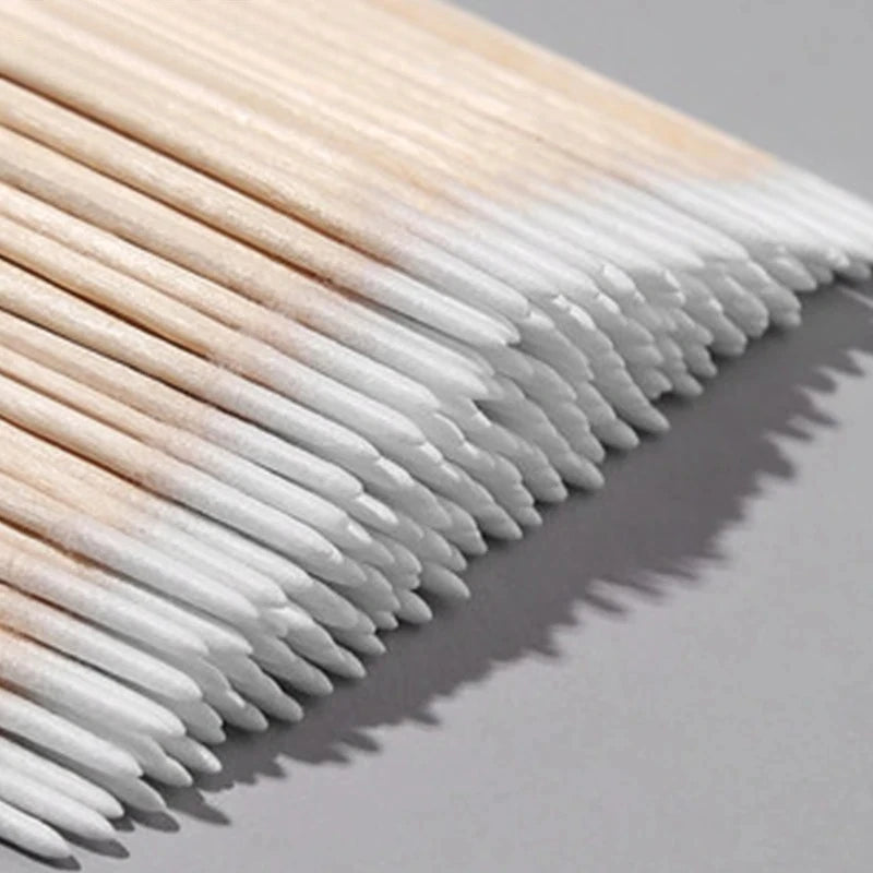 Micro Cotton Swabs for Eyelash Extension & Makeup Cleaning - 1000/200/100pcs