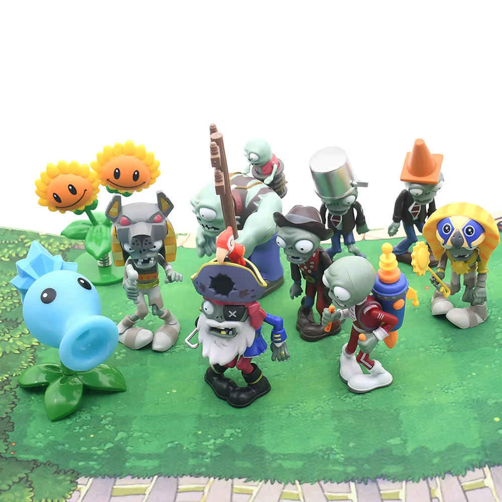 Plants vs Zombies Giant Zombie Model Toy Set - Action Figures for Kids and Collectors