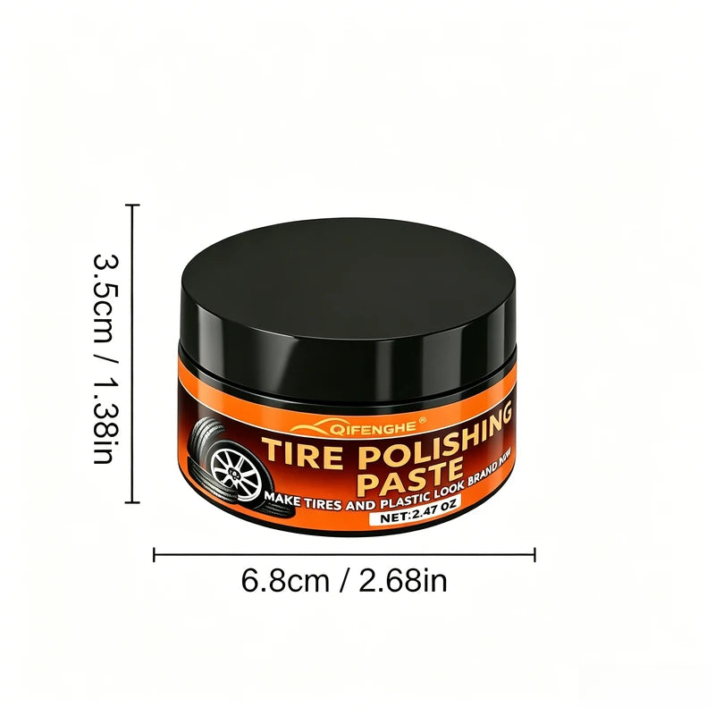 Tire Retreading Wax for Faded Tires Protection & Renewal - Vehicle Maintenance