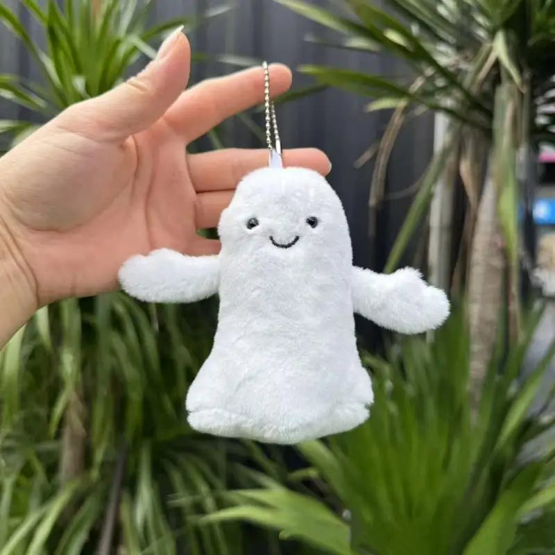 Halloween Skeleton Bat Plush Keychain for Kids Bag Decor Holiday Gift