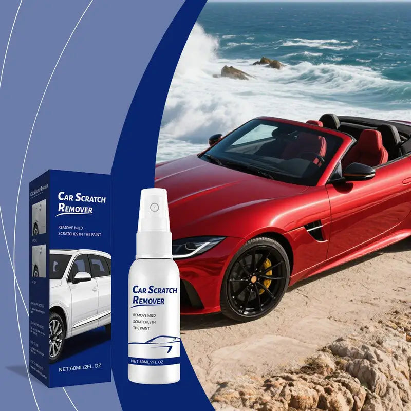 Car Scratch Remover Spray 60ml - Automotive Paint Polish & Surface Protector