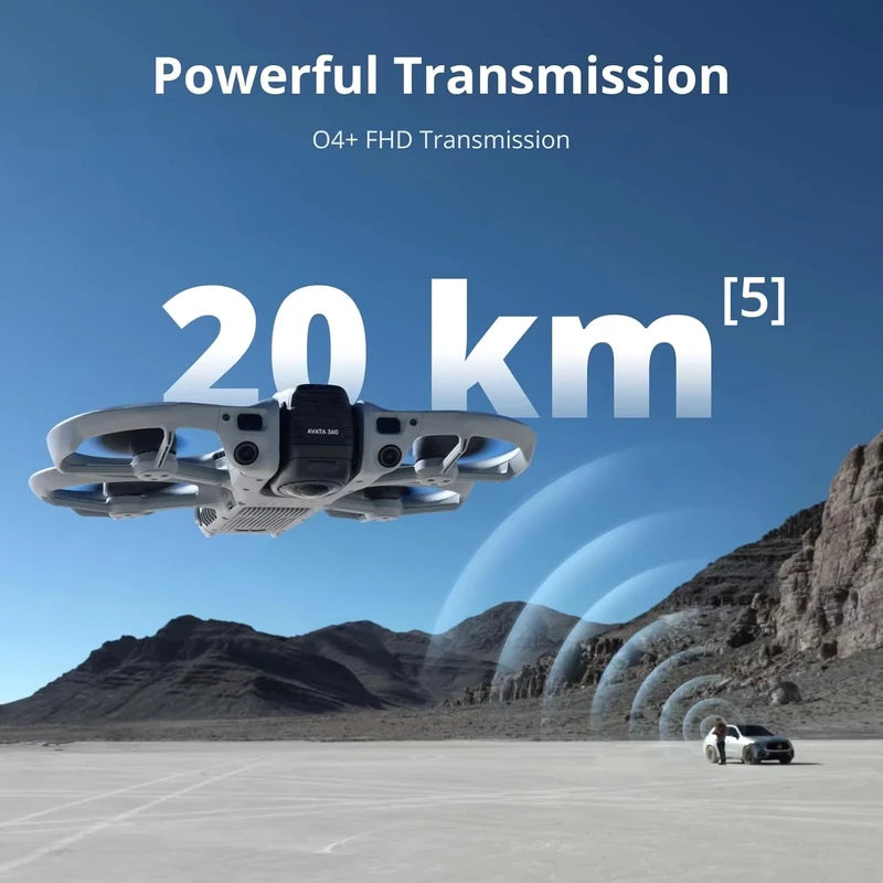 DJI Avata 360 Motion FPV Drone with 8K 360° Camera, Goggles & Motion Controller
