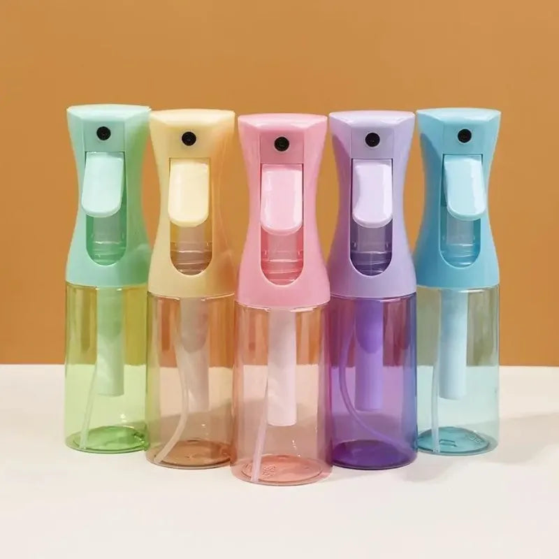 Portable 200ML Travel Spray Bottle with Continuous Mist Reusable for Beauty & Plants