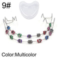 Removable Fake Braces for Teeth - Dental Jewelry for Cosplay & Parties