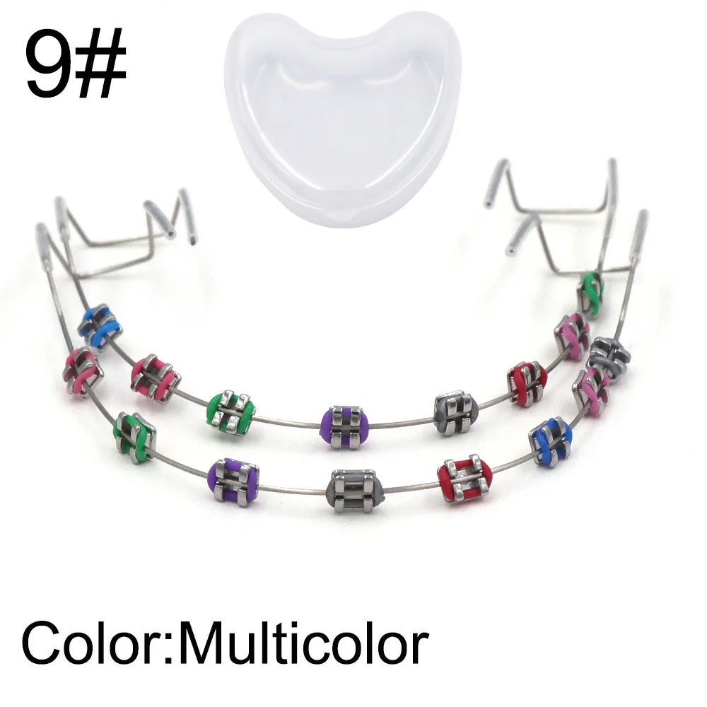 Removable Fake Braces for Teeth - Dental Jewelry for Cosplay & Parties