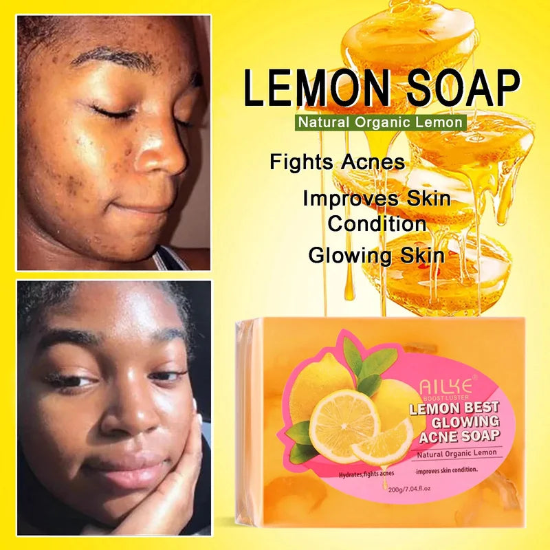 Natural Skin Brightening Set for All Skin Types - Acne, Dark Spots, Moisturize, Lighten, Smooth