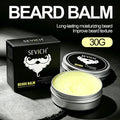 Men's Beard Care Balm Nourishing Styling Wax - Strong Hold & Moisturizing