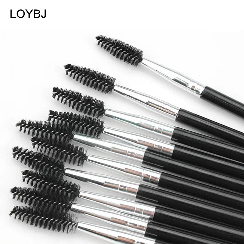Eyebrow and Eyelash Makeup Brush Set - 2/5/10 Pcs Cosmetic Eyelash and Brow Tools