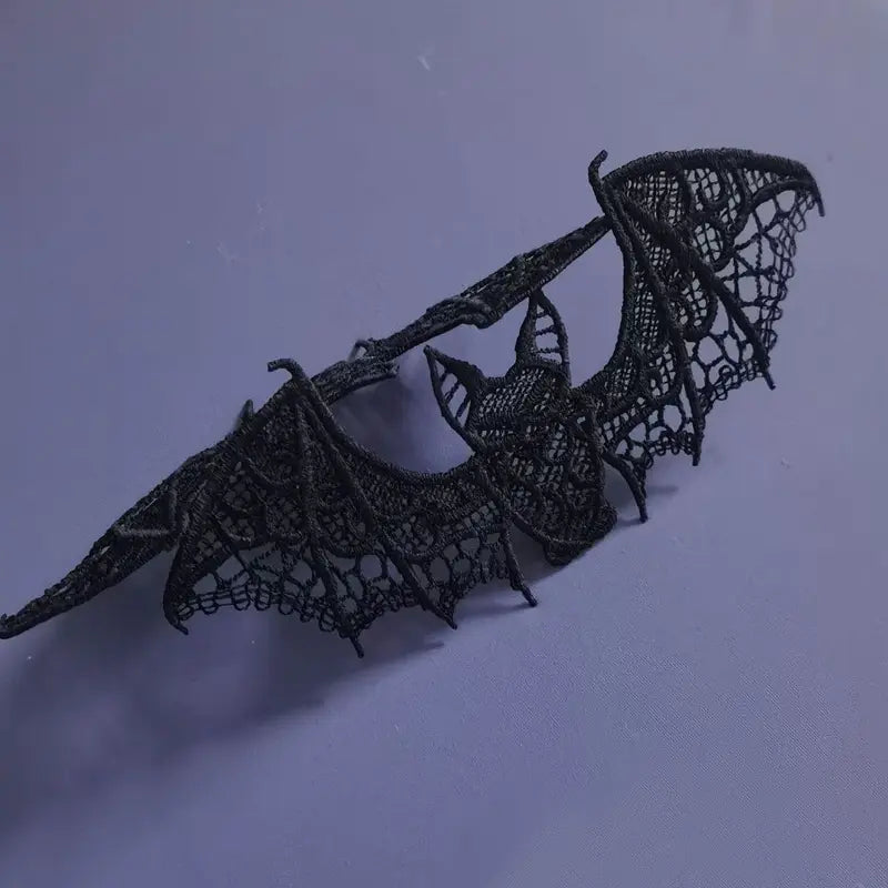Halloween Bat Decor Pendant Lightweight Realistic Lace Bird Wildlife Decoration