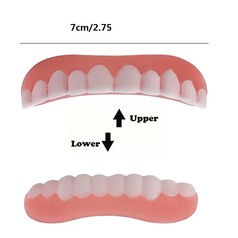 Denture Silicone Kit with Soft Liners - Upper & Lower Denture Repair Set