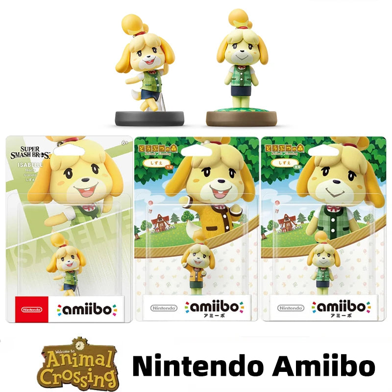 Nintendo Amiibo Crossing Animal Series NFC Figure Set - Timmy Tommy Isabelle Celeste Blathers Region Free