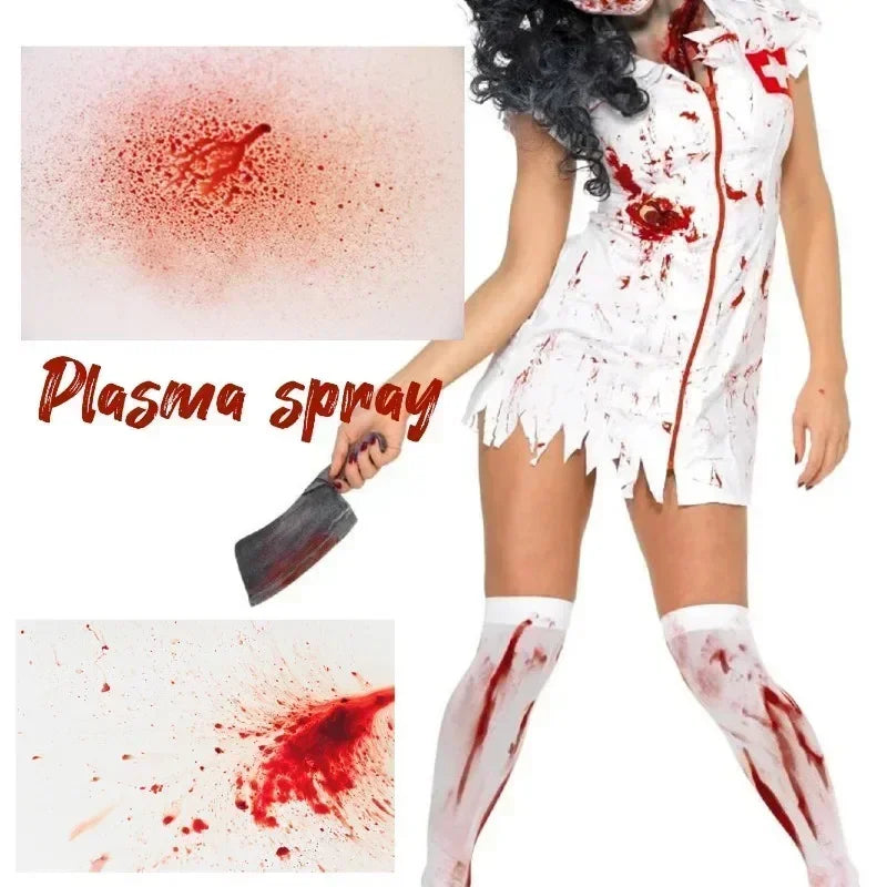 Fake Blood Spray for Halloween Cosplay, Gore Effects, and Costume Makeup