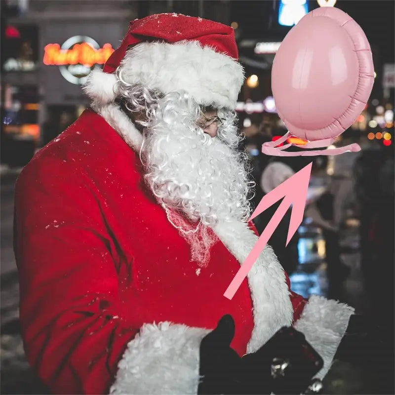 Inflatable Pregnant Belly for Cosplay Halloween Christmas Santa Role Play