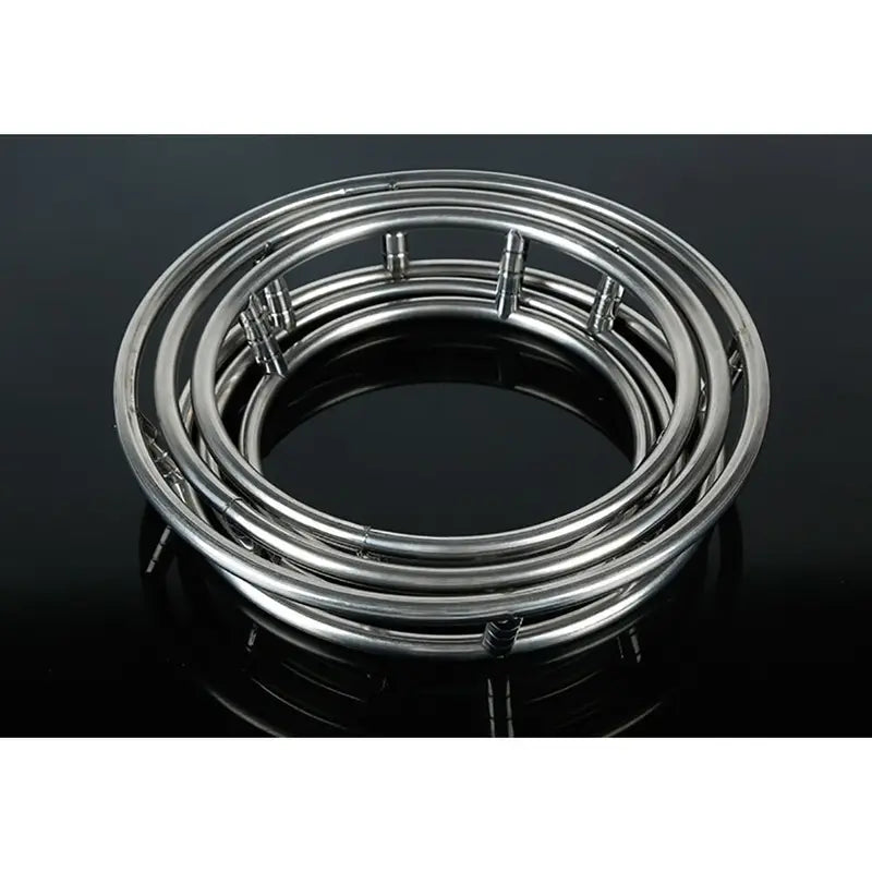 Stainless Steel Wok Support Rack - Universal Round Bottom Wok Holder for Kitchen Cooking