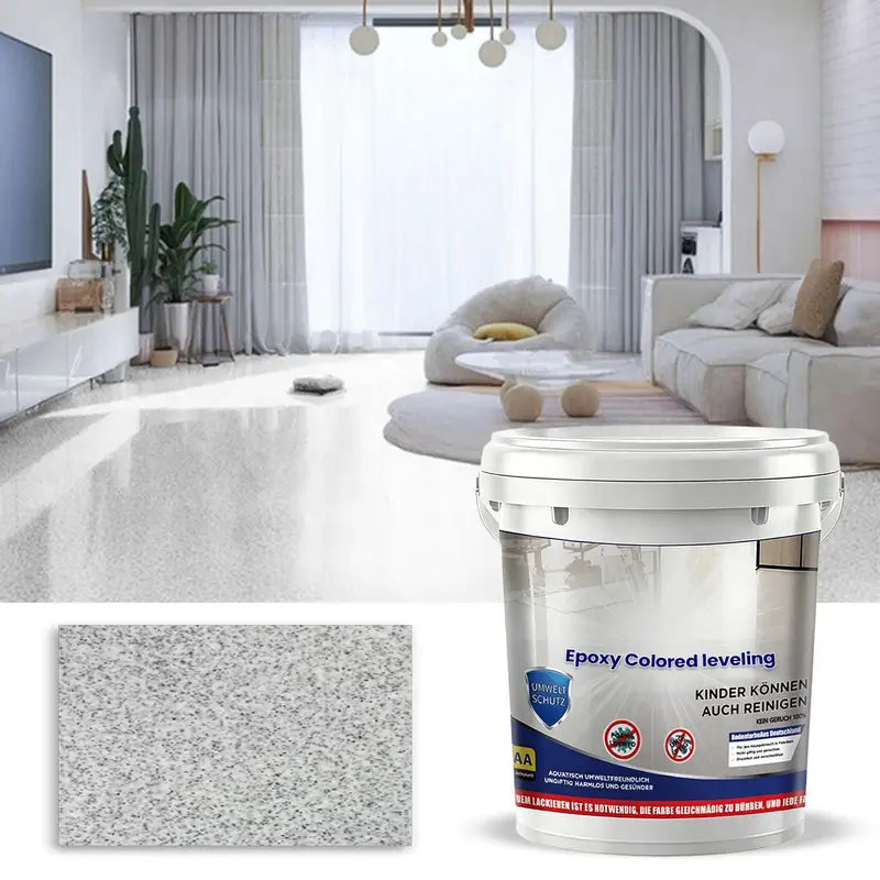 Garage Floor Epoxy Paint Non-Slip High-Gloss Coating Waterproof Floor Finish