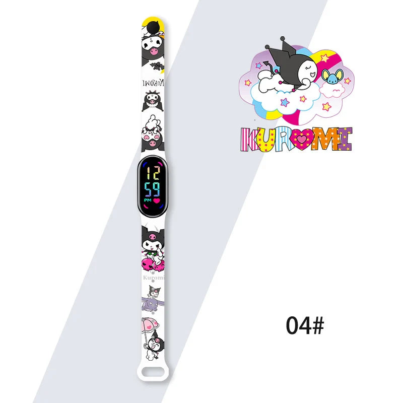 Kids Digital Watch with Waterproof Sport Wristband — Touch Bracelet for Children & Women