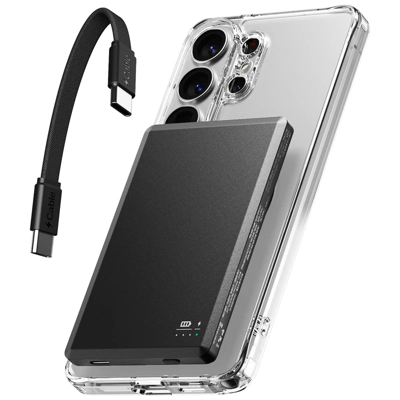 Ultra-Fast Slim Power Bank 5000mAh Type-C Portable Charger Anti-Heat