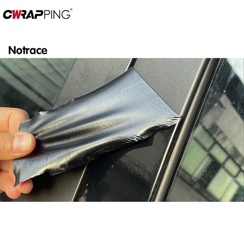 Glossy Vinyl Car Wrap Film - Self-Adhesive Bubble-Free Auto Decal Wrap