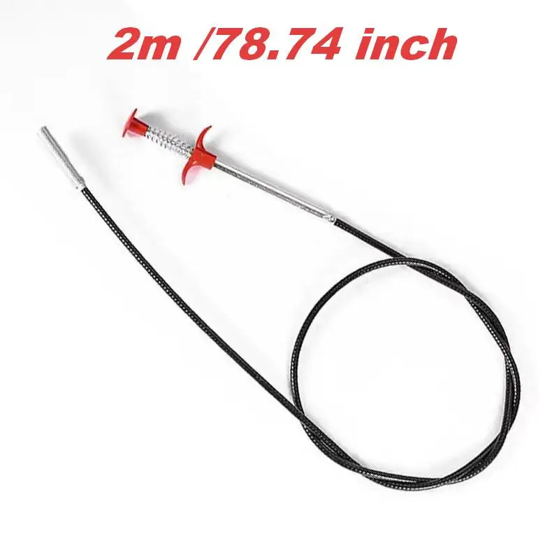 Flexible Claw Reacher Tool for Drain Clog Removal and Litter Pickup