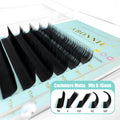 False Eyelash Extensions Mink Lashes Natural Look - Multiple Curl & Thickness Options