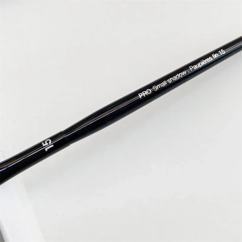 Pro Eyeshadow Brush #15 - Small Tapered Makeup Brush for Precise Lid Application