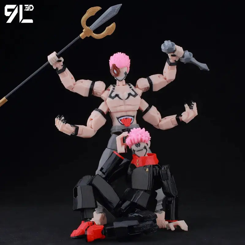 Multi-Jointed Action Figure for Collecting and Display - Jujutsu Kaisen Itadori Toy