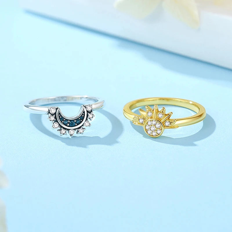 925 Sterling Silver Infinity Heart Engagement Wedding Ring for Women - Luxury Jewelry Gift