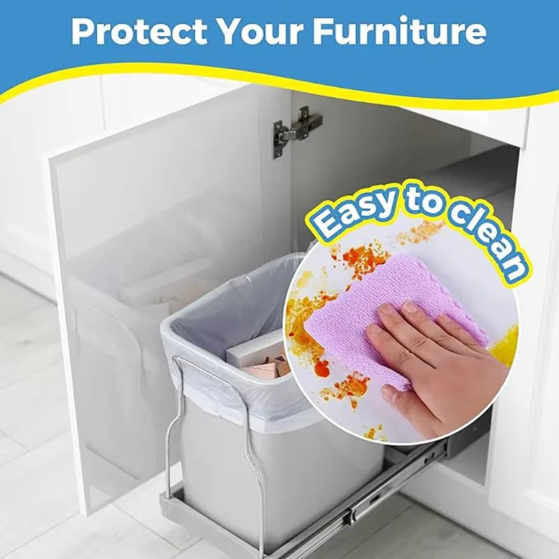 No Glue Static Transparent Wall Sticker Waterproof Anti-Fouling Wall Protector