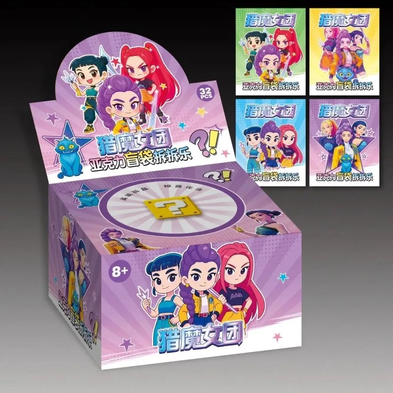 Hunter Themed Blind Bag Collection - 32 PCS Anime PVC Children's Gift