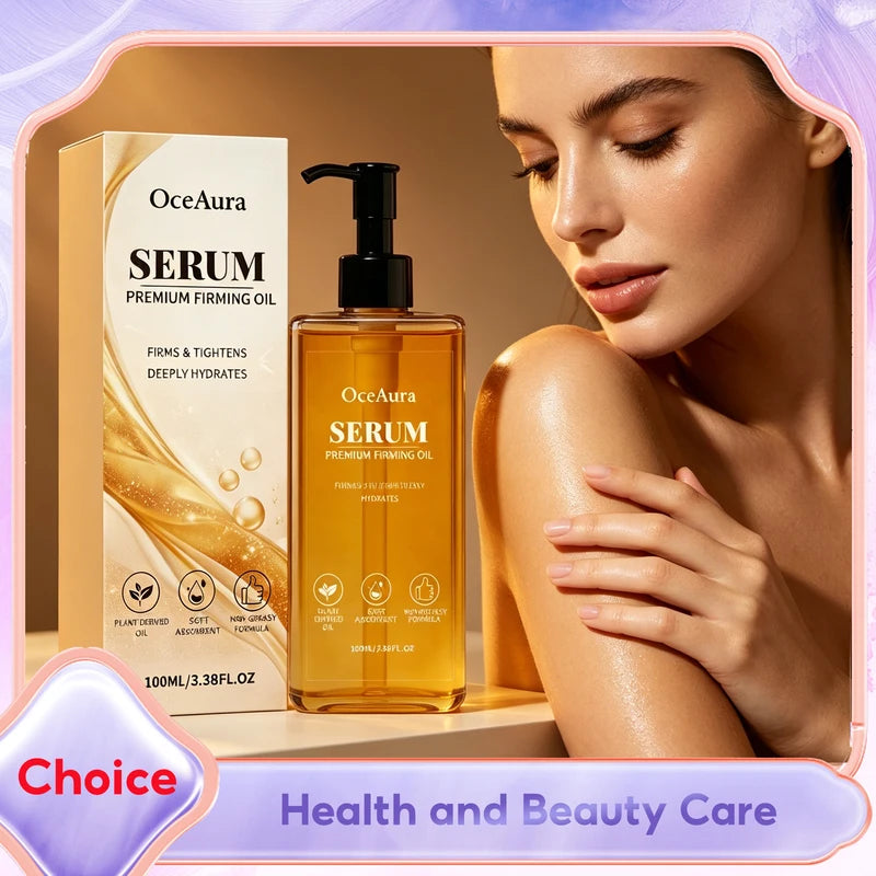 Firming Body Oil for Skin Hydration and Brightening - 100ml Moisturizer